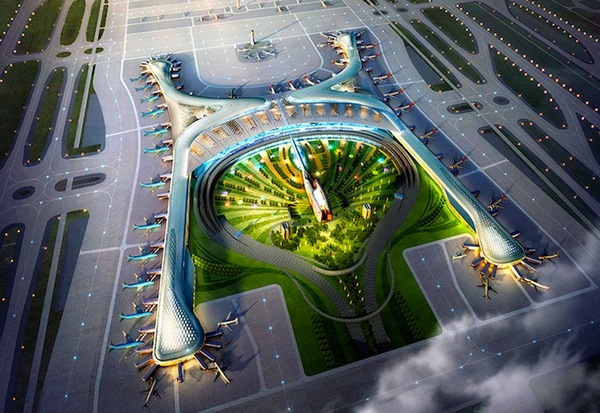 Зелёный аэропорт в Южной Корее