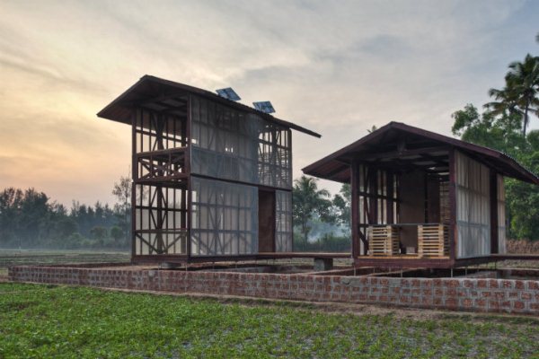 Эко-дом для эко-туризма в южной Индии