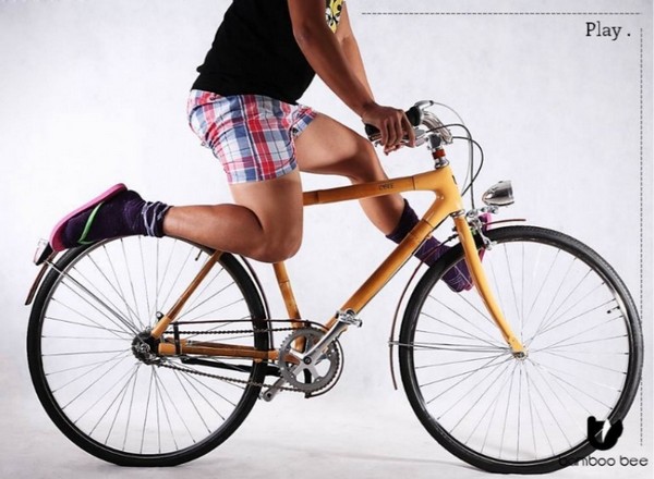 Экологический велосипед из бамбука от BambooBee