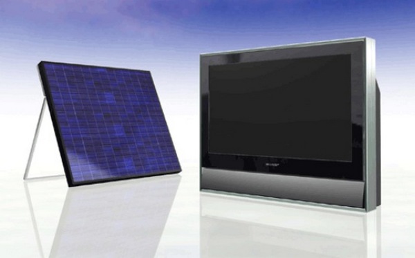 Sharp Aquos Solar LCD