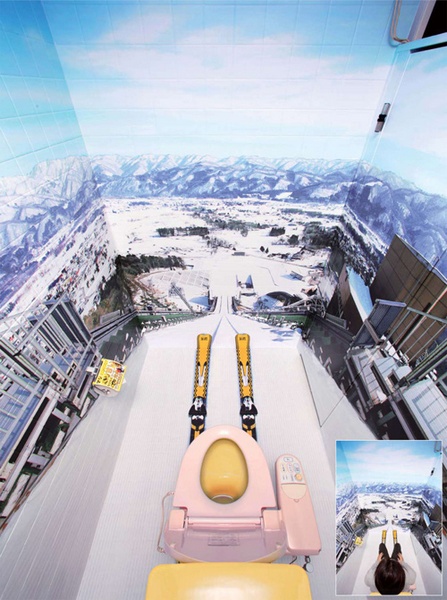 Ванная комната Ski Jump 