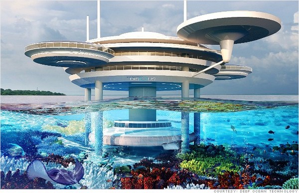 Подводные отели - будущее столицы роскоши