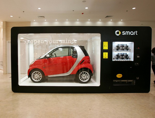 Автомат по продаже автомобилей Smart 