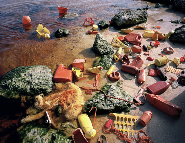 Обломки мусора на побережье Сиан Каан. Фотограф: Алехандро Дюран (Alejandro Duran).