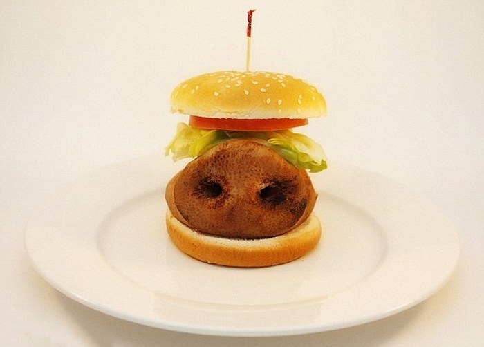 Гамбургер глазами дизайнера