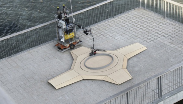 Роботы Minibuilder используют 3D-печать для постройки зданий