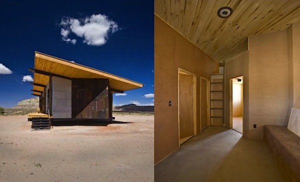Зеленый дом для семьи навахо