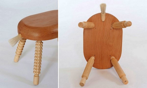 Alba chairs: деревянные детские стульчики  от Roger Arquer