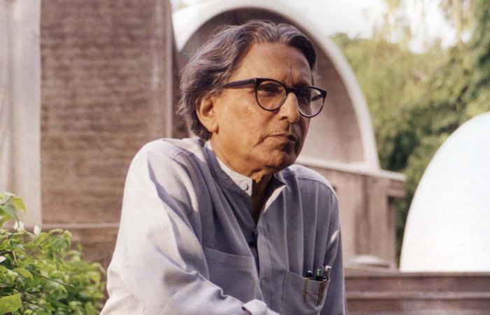 Обладатель Притцкеровской премии индийский архитектор Балкришна Доши.