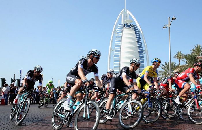 Дубайская велосипедная гонка «Tour of  Dubai».