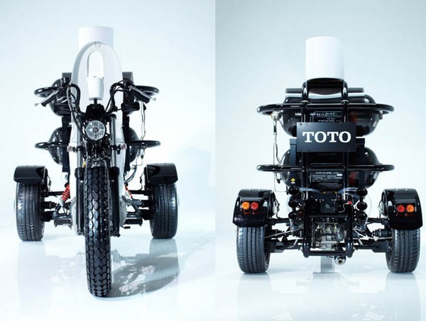 TOILET BIKE NEO: мотоцикл на биогазе TOILET BIKE NEO: мотоцикл на биогазе