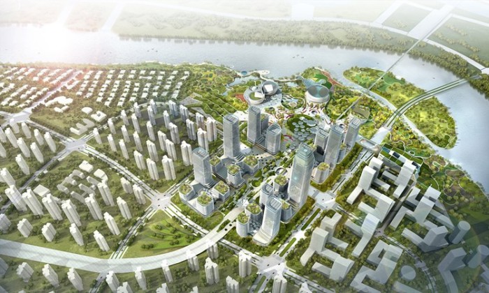 Эко-полис Binhai Eco City 