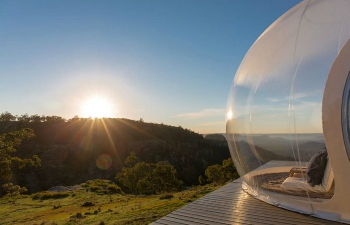 Палатки-пузыри «Bubble Tent Australia» - уют и простор.