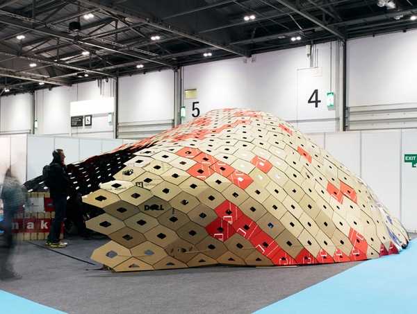 Зелёный кинотеатр Ecobuild 2014