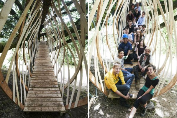 Treehouse Dartmoor: креативная конструкция экологичного дома