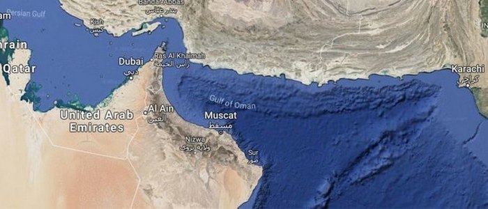 Мертвая зона в Оманском заливе.