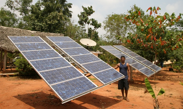 Индийский город Диу использует только солнечную энергию.
