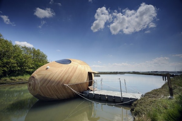  Exbury Egg: то ли дом, то ли лодка