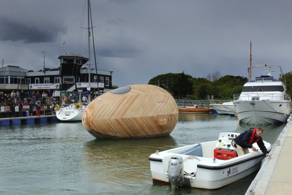 Exbury Egg: то ли дом, то ли лодка