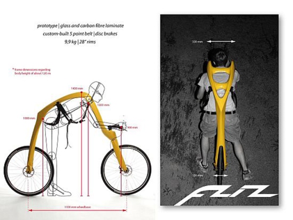 Необычный велосипед Fliz: ультрасовременный дизайн и традиции