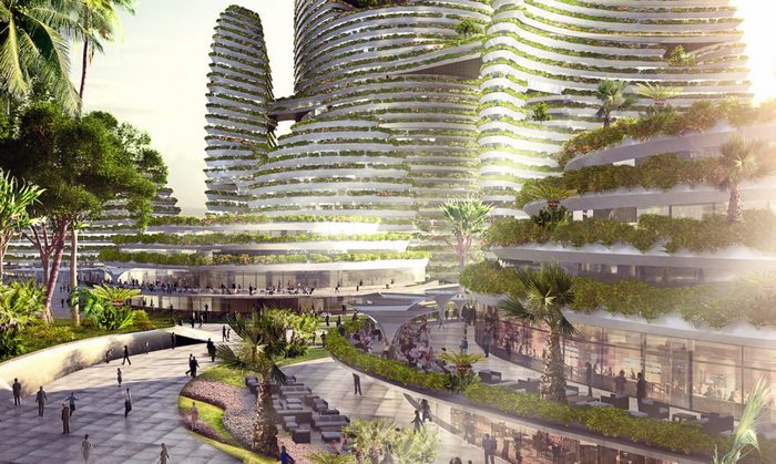 Проект Forest City - система замкнутого контура.