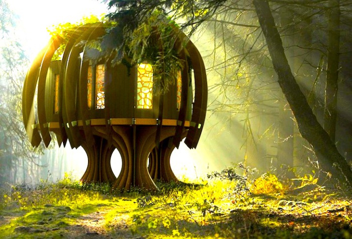 Лесной дом Quiet Treehouse