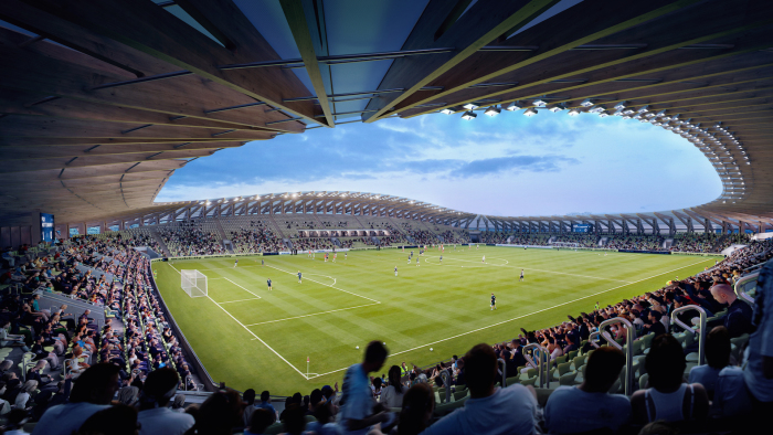 Самый экологичный стадион в мире