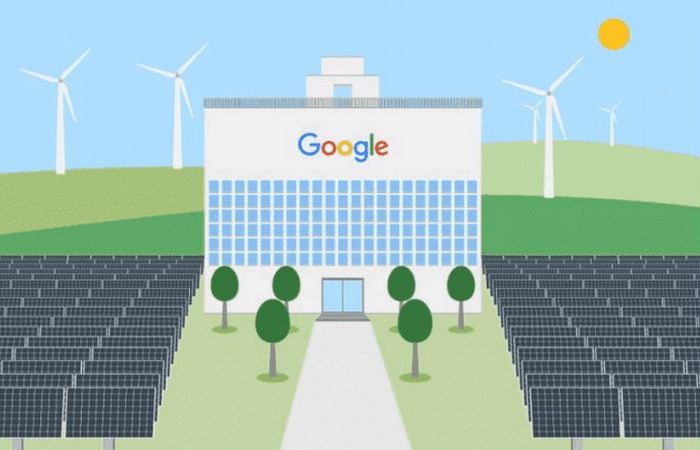 Зеленая энергетика Google.