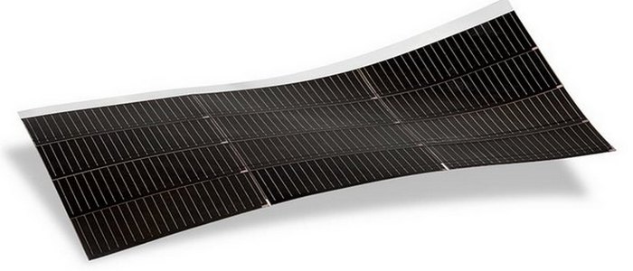 Однопереходная солнечная панель «Hanergy».