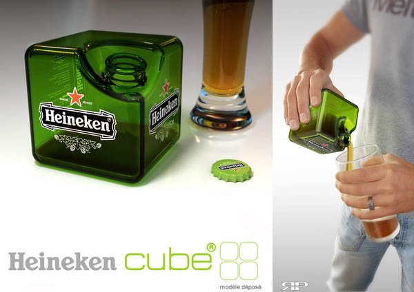 Heineken Cube - практичная упаковка
