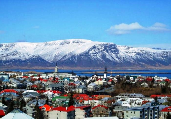 Рейкьявик - столица Исландии.