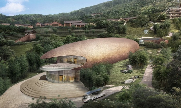 Шелковый путь как источник вдохновения архитекторов: В Китае появится роскошный эко-курорт