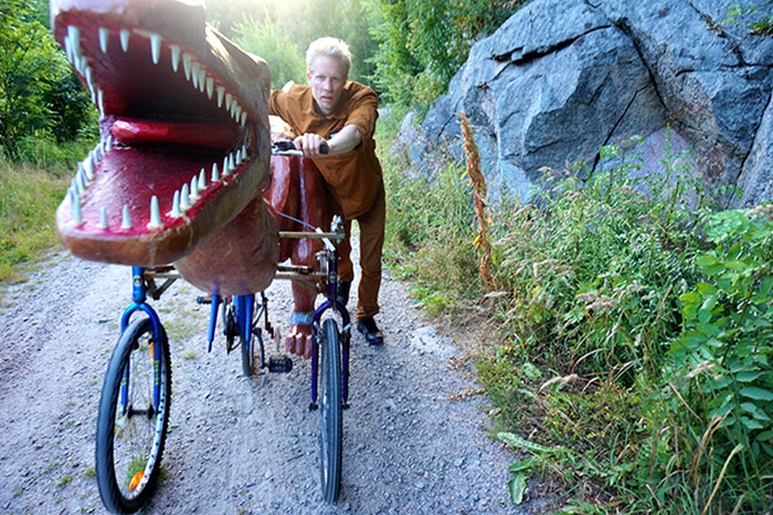 Креативное велорешение от норвежского художника