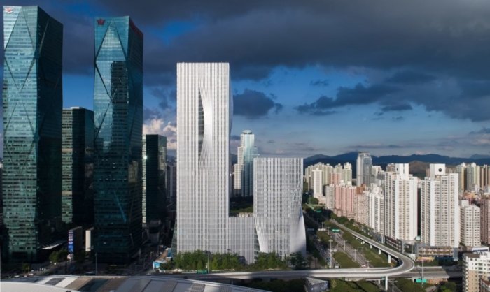 BIG завершает энергоэффективный небоскреб в Шэньчжэне.