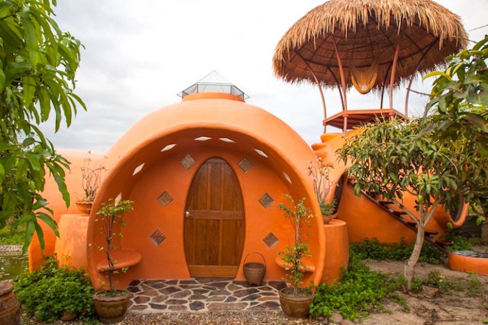 Оранжевый Dome House