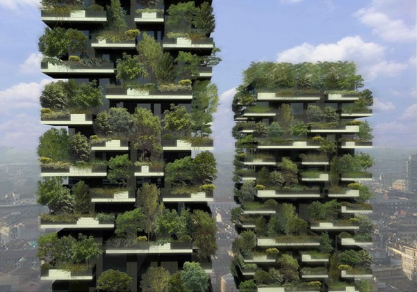 Bosco Verticale: креативное озеленение