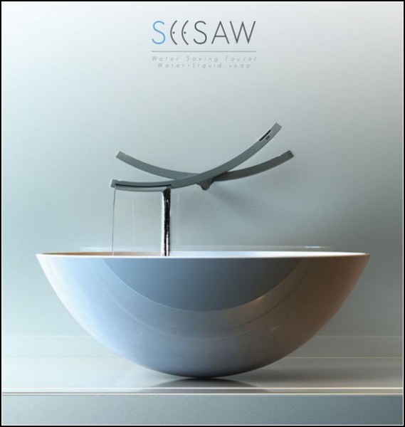 Кран-качели Seesaw: экономия воды гарантирована