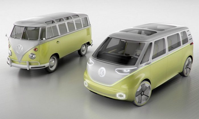 Микроавтобус Volkswagen.