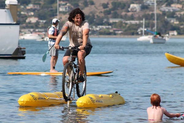 Велосипед для поездок по воде