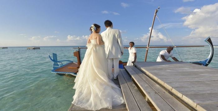 Свадебный павильон на Мальдивах: всё, что нужно для свадьбы.
