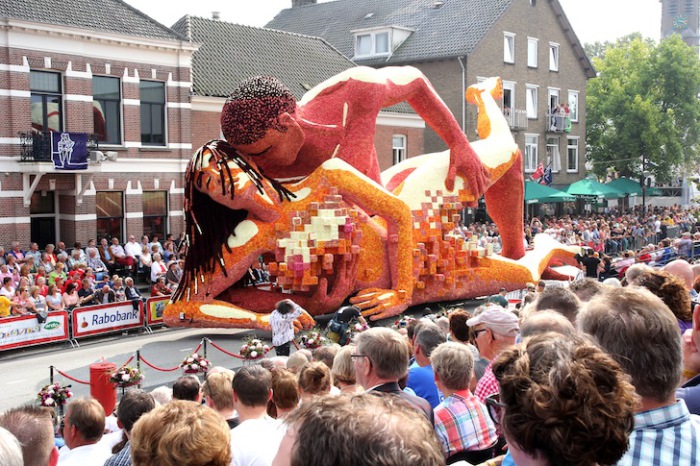Фестиваль георгин в Голландии: никаких ограничений