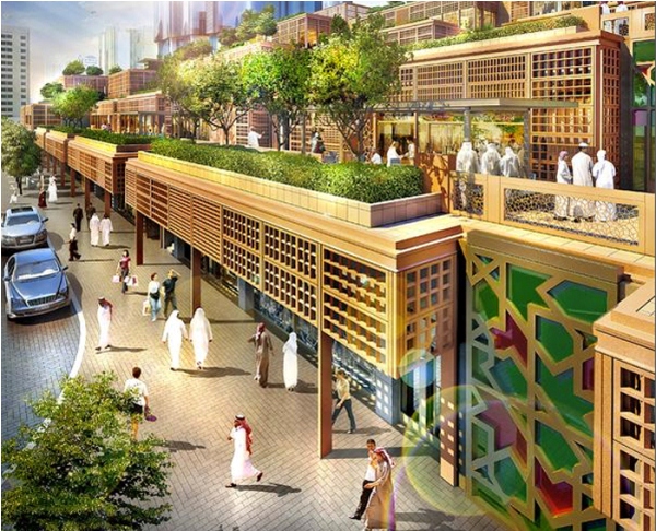 Проект озеленения Центрального рынка в Абу-Даби от Foster & Partners