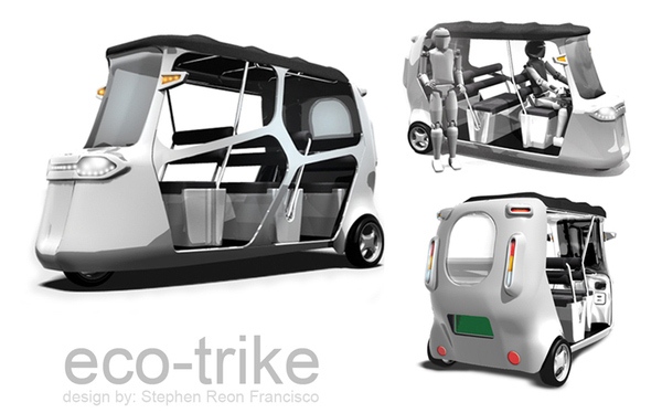 Эко E-Trike - принципиально новый подход к городскому транспорту