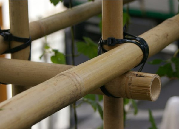 Надёжная конструкция из бамбука