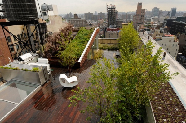 Сад на крыше: удобно, комфортно и экологично