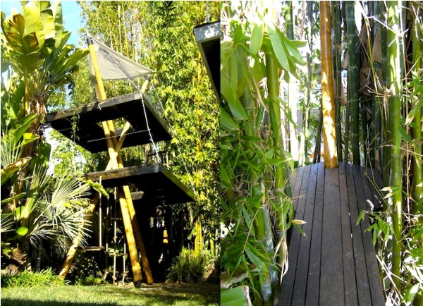 Дом в бамбуковой роще