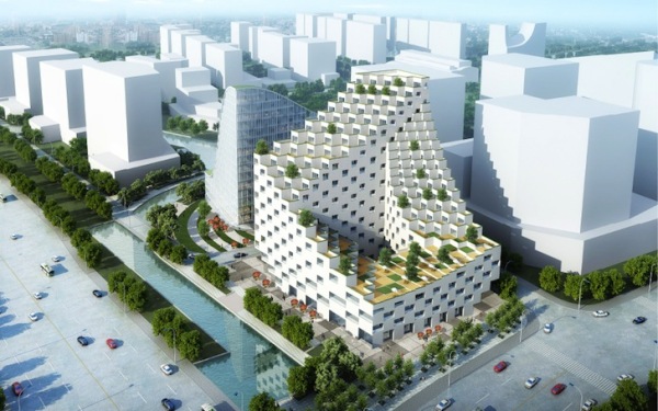 Проект Wave towers в Ханчжоу: соблюдая принципы устойчивого развития