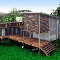 Бразильские архитекторы создали эко-дом из бамбука